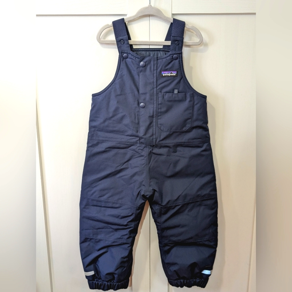PATAGONIA, Baby Snow Pile Bib, New Navy, Various Sizes